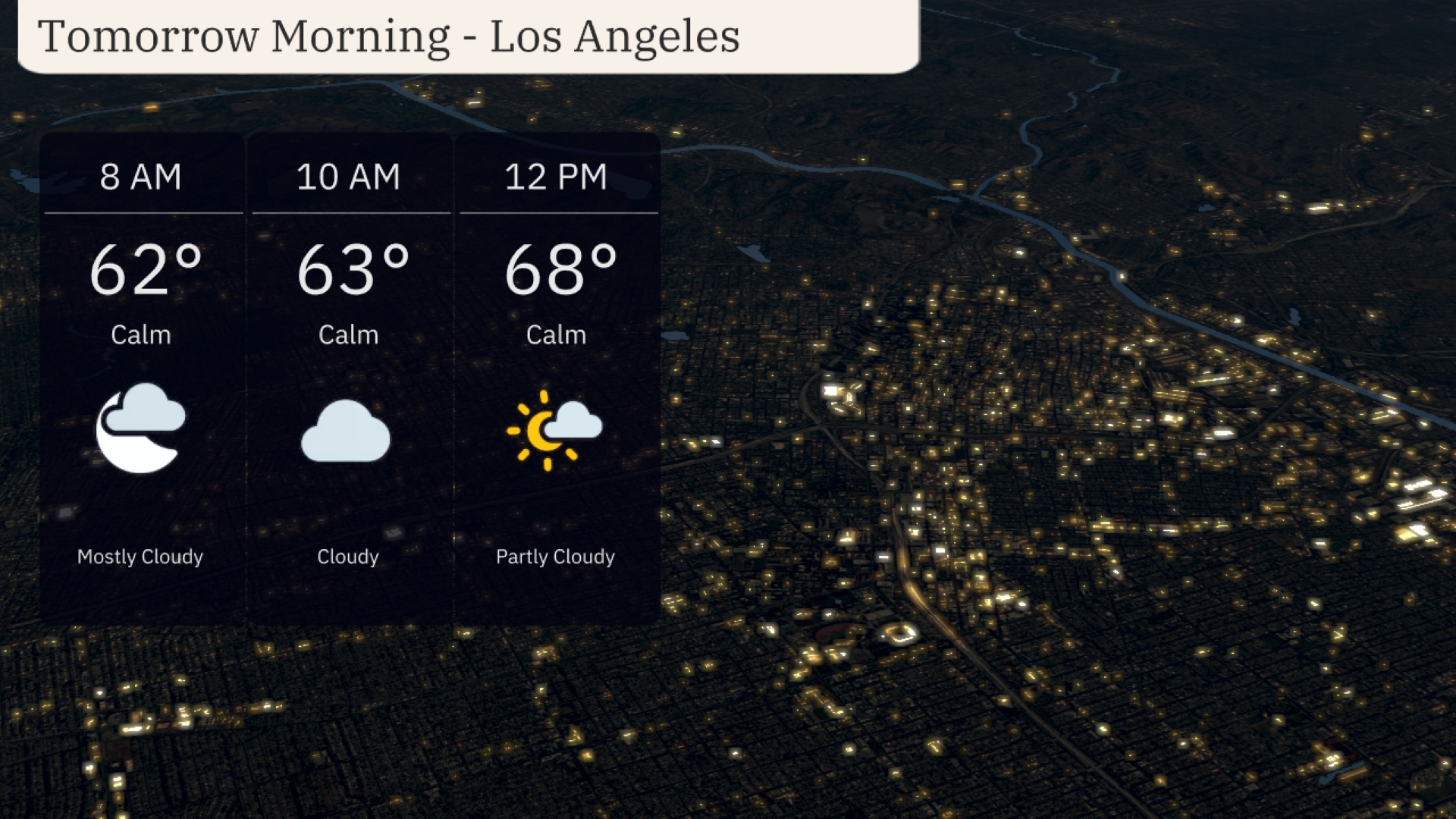 Morning Mists to Sunny Skies: LA's Weather Forecast Decoded - Amy Freeze AI